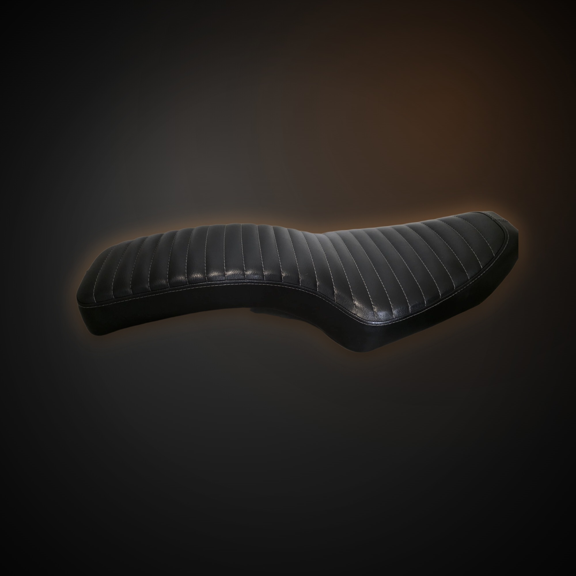 Sella Biltwell banana nera per Harley-Davidson Sportster