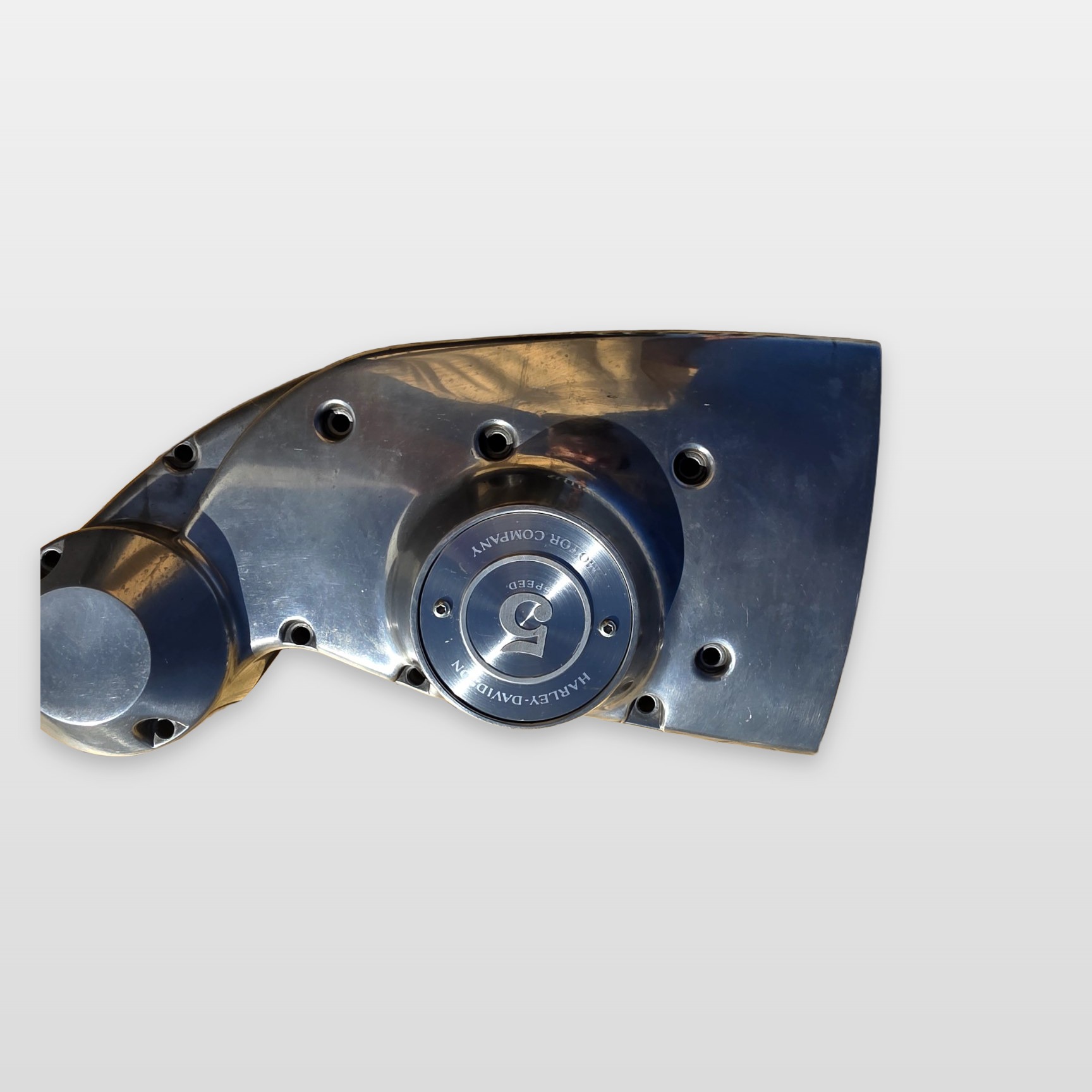 Tapa primaria Sportster aluminio pulido 5 velocidades
